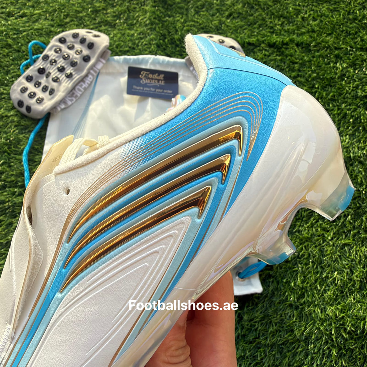 size 38 to 45 Messi F50 white and Blue