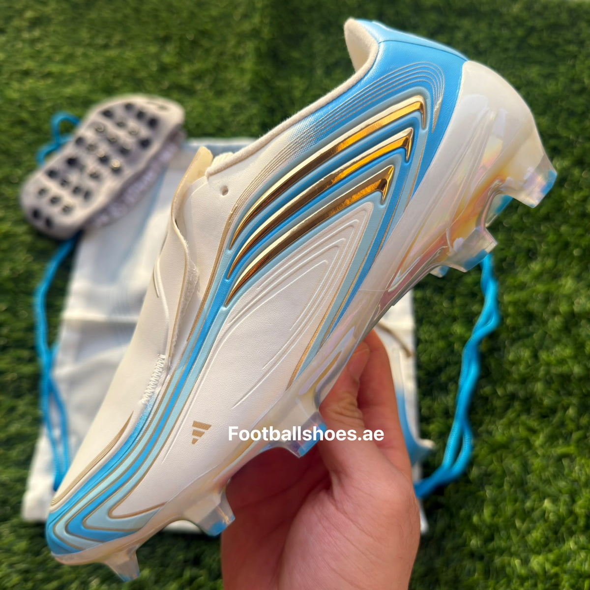size 38 to 45 Messi F50 white and Blue
