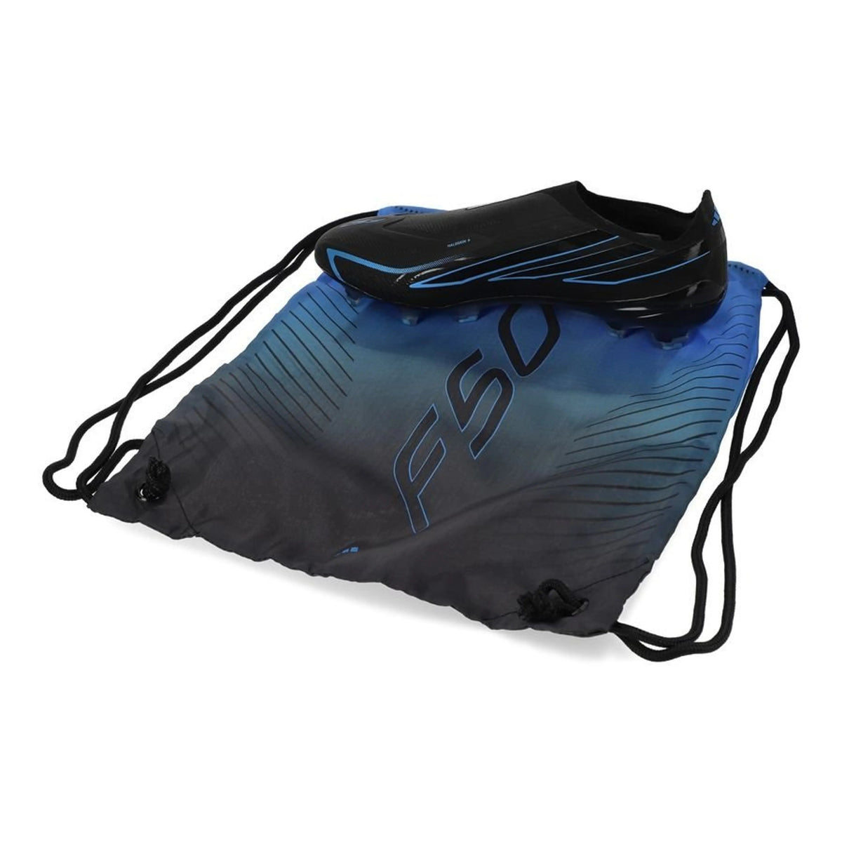 Sizes 39–45 — Adidas F50 Elite Black & Blue FG