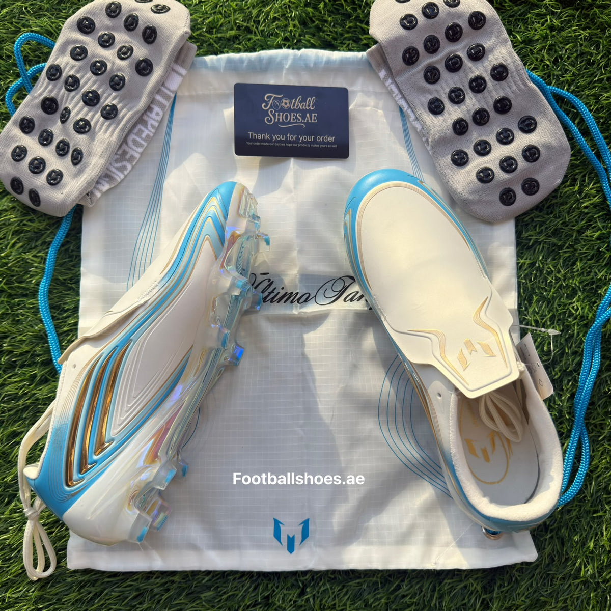size 38 to 45 Messi F50 white and Blue