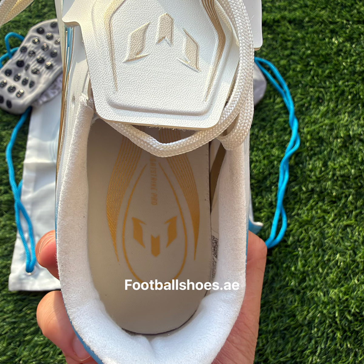 size 38 to 45 Messi F50 white and Blue