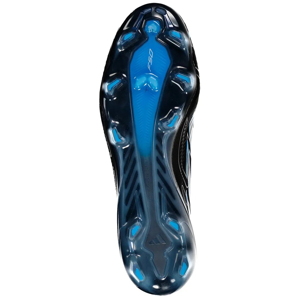 Sizes 39–45 — Adidas F50 Elite Black & Blue FG