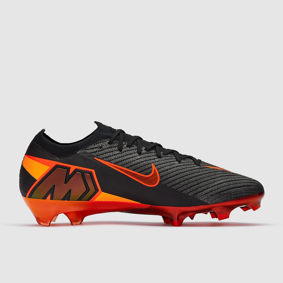 Second view of Mercurial 16 Elite FG football boots in black and orange