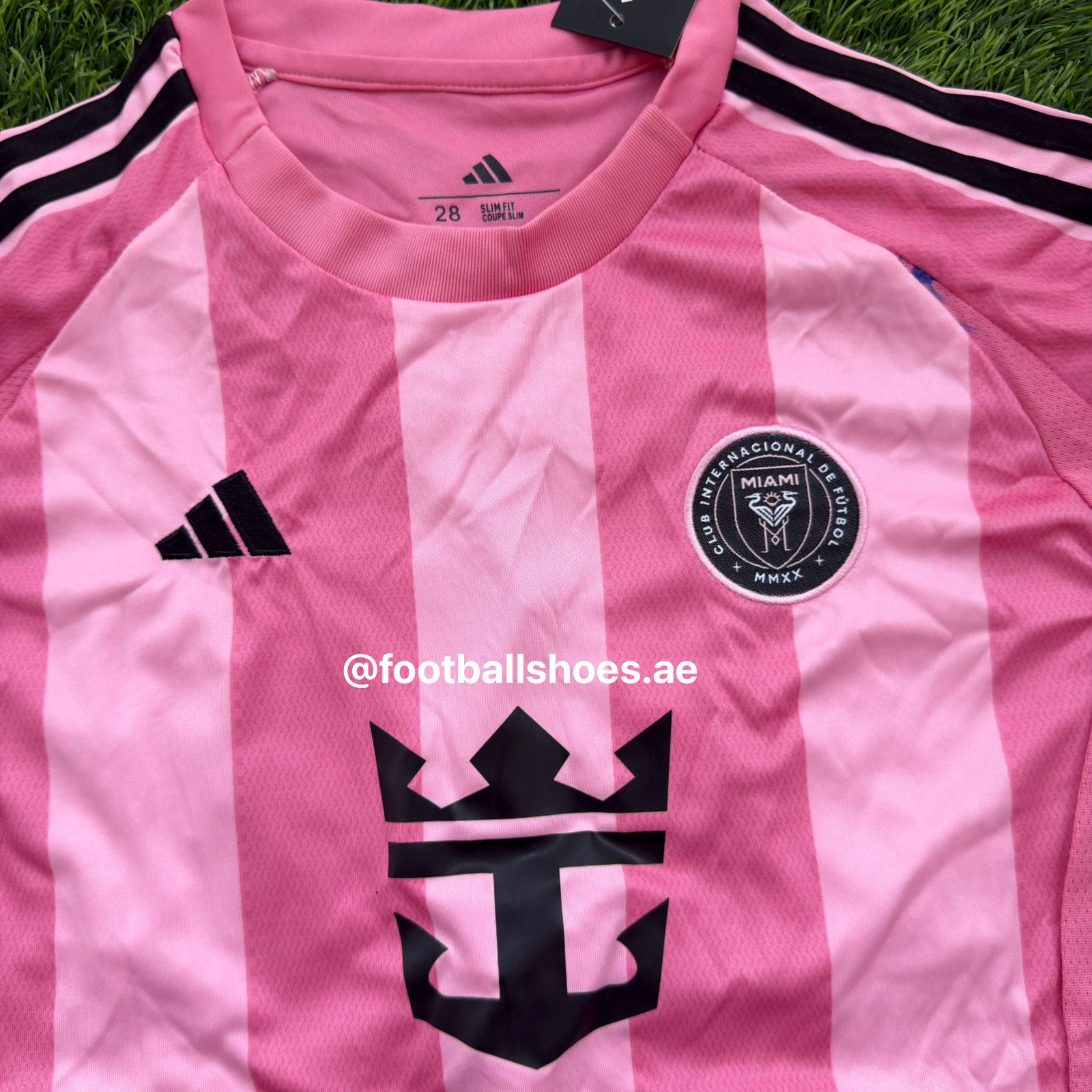 Messi inter Miami pink with shorts