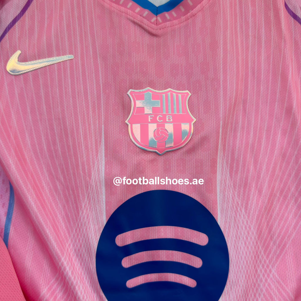 lamine yamal Pink Jersey With shorts