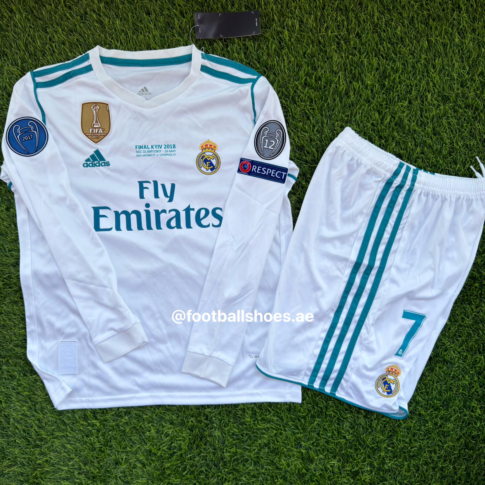 Ronaldo 7 2018 final iconic retro jersey