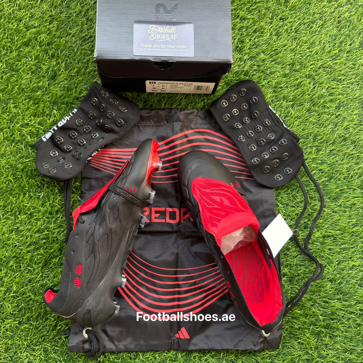 Sizes 39–45 — Adidas Predator Elite FG Studs