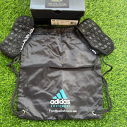 Sizes 39–45 — Adidas Predator Elite Black & Blue FG Studs
