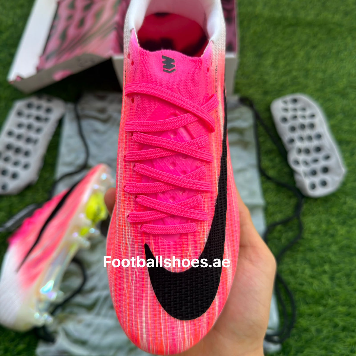 Quality+++ AG STUDS size 39 to 45 superfly 11 pink