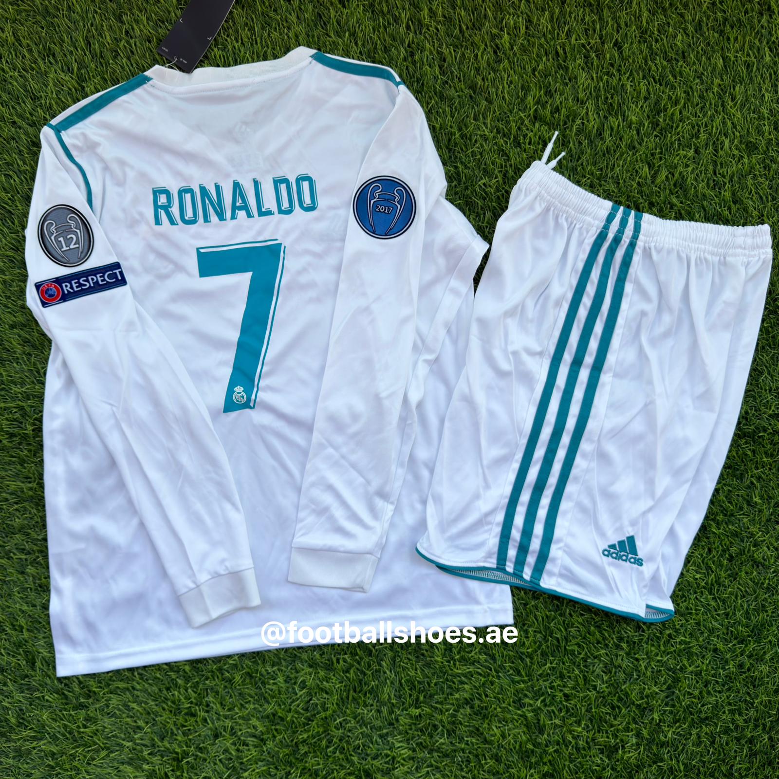 Ronaldo 7 2018 final iconic retro jersey