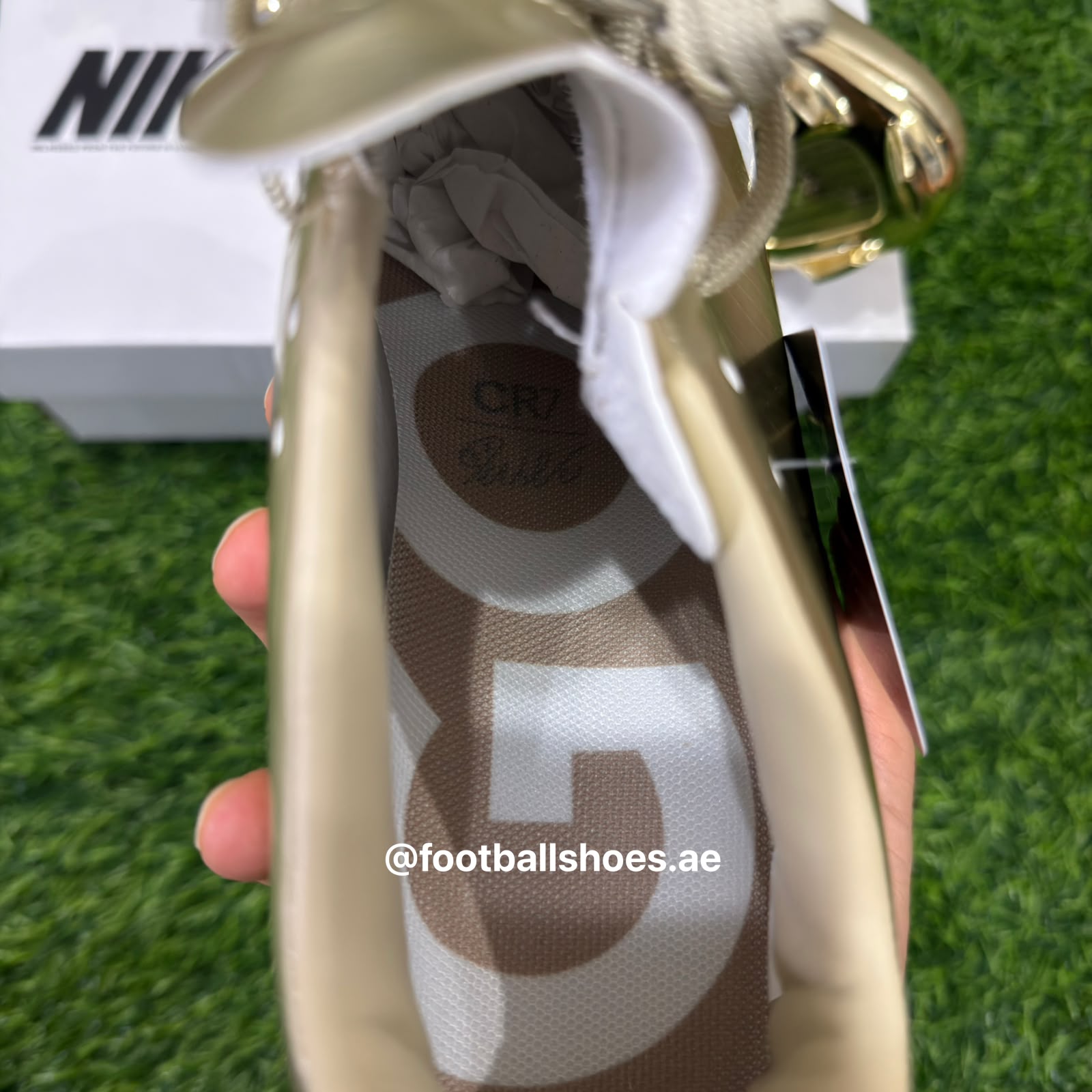 size 40 to 45 Cr7 GOLDEN BOOT