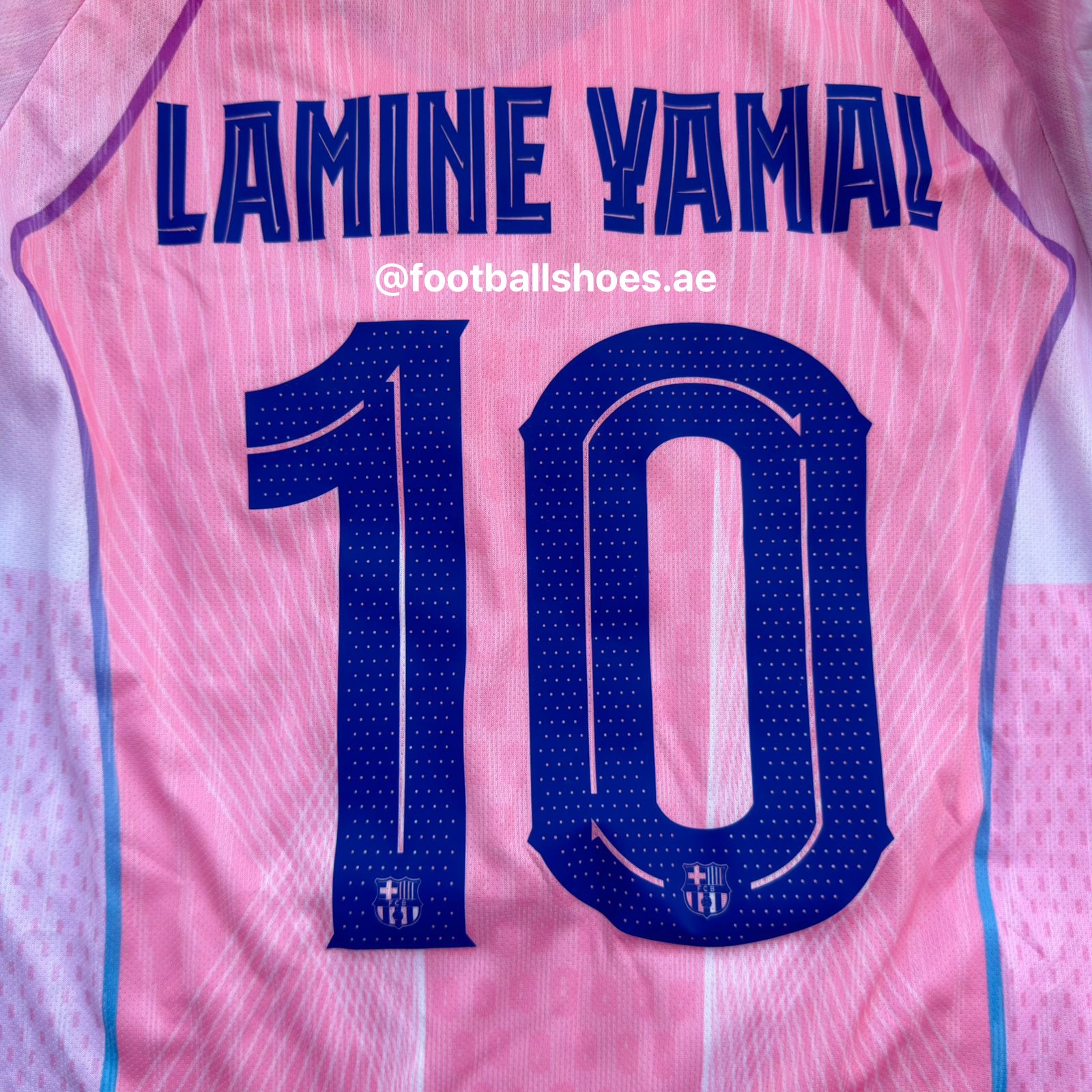 lamine yamal Pink Jersey With shorts