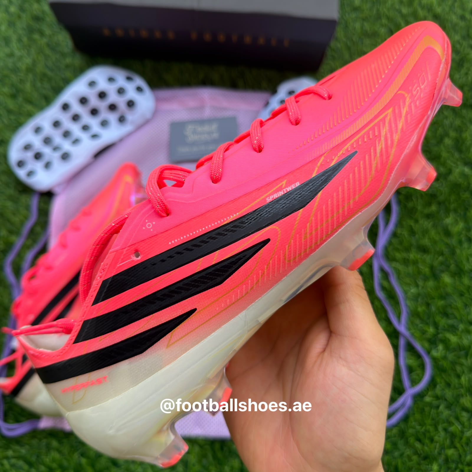 Size 42 only with lace F50 Hyperfast World Cup edition