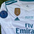 Ronaldo 7 2018 final iconic retro jersey
