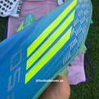 size 41 to 45 F50 ELITE Laceless Firm Ground lamine yamal blue