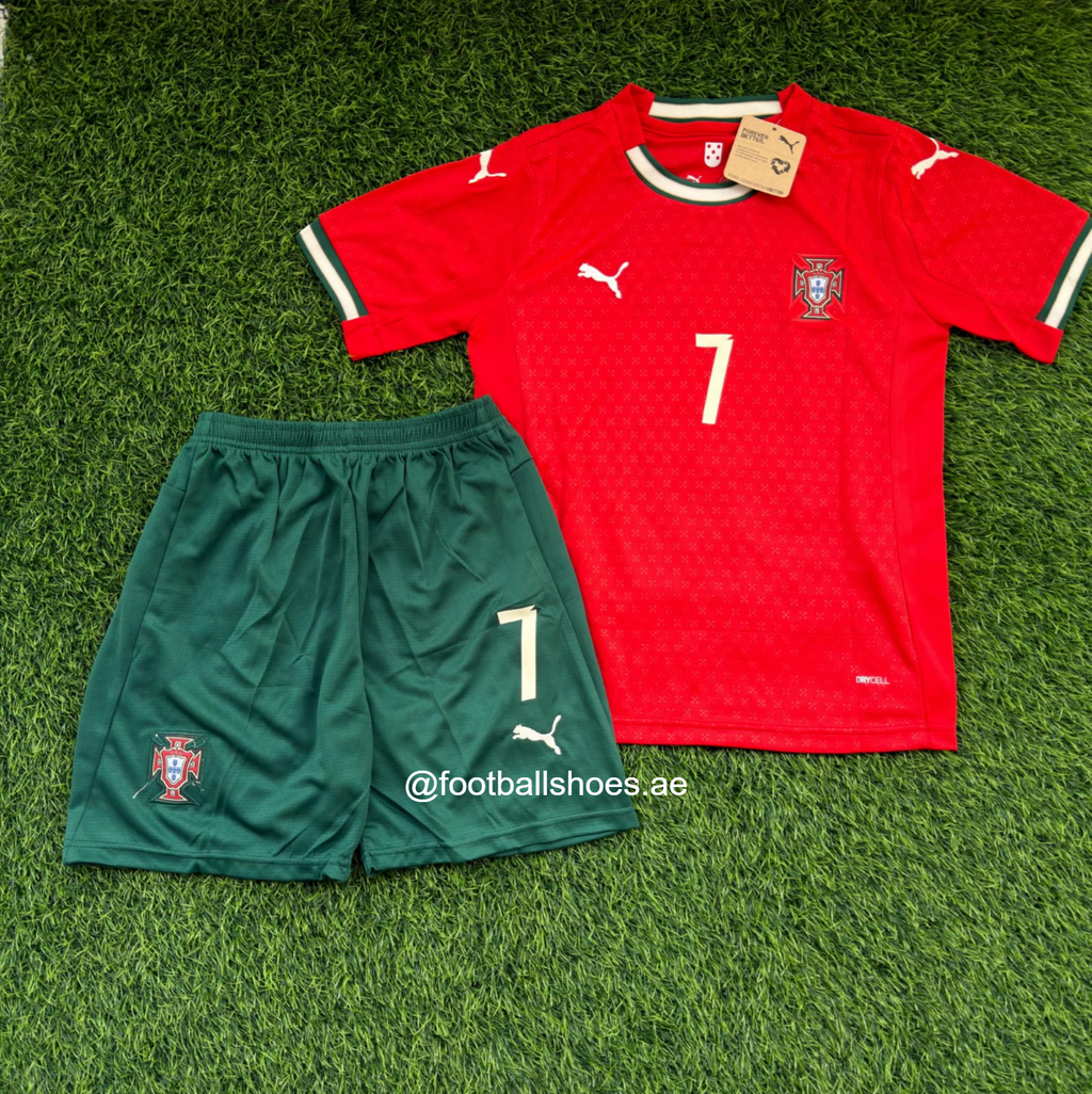 Cristiano Ronaldo Portugal National Team Puma 2025 home Red Jersey
