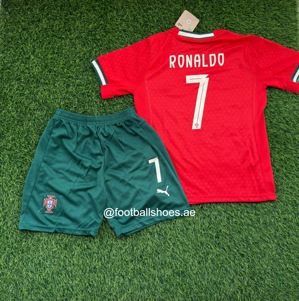 Cristiano Ronaldo Portugal National Team Puma 2025 home Red Jersey