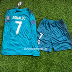 Ronaldo 2017/18 Real Madrid Long Sleeve Jersey