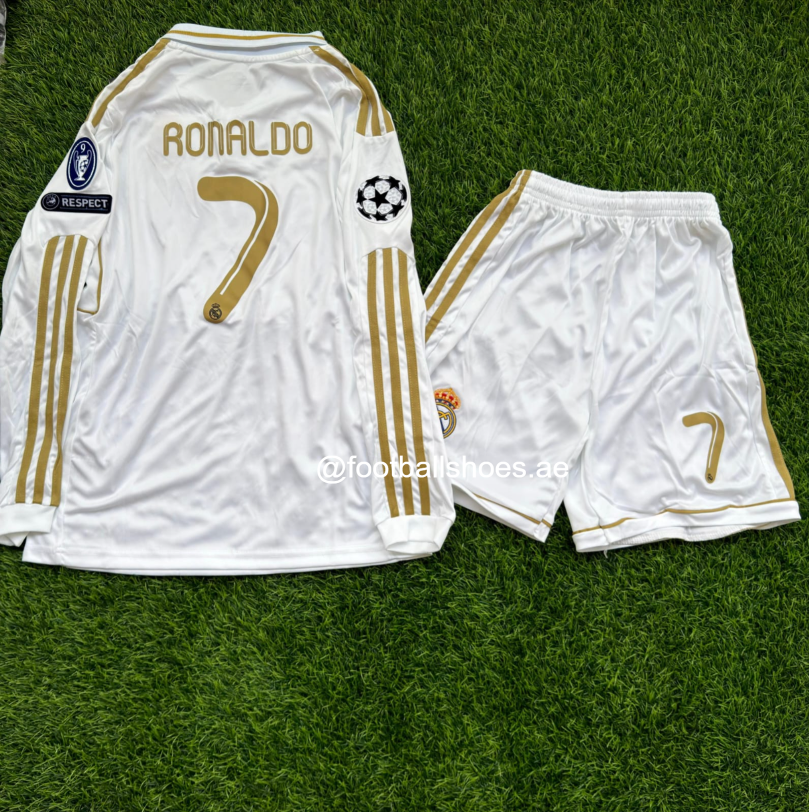 Premium Quality Real Madrid 2012 (Ronaldo 7) Retro Jersey
