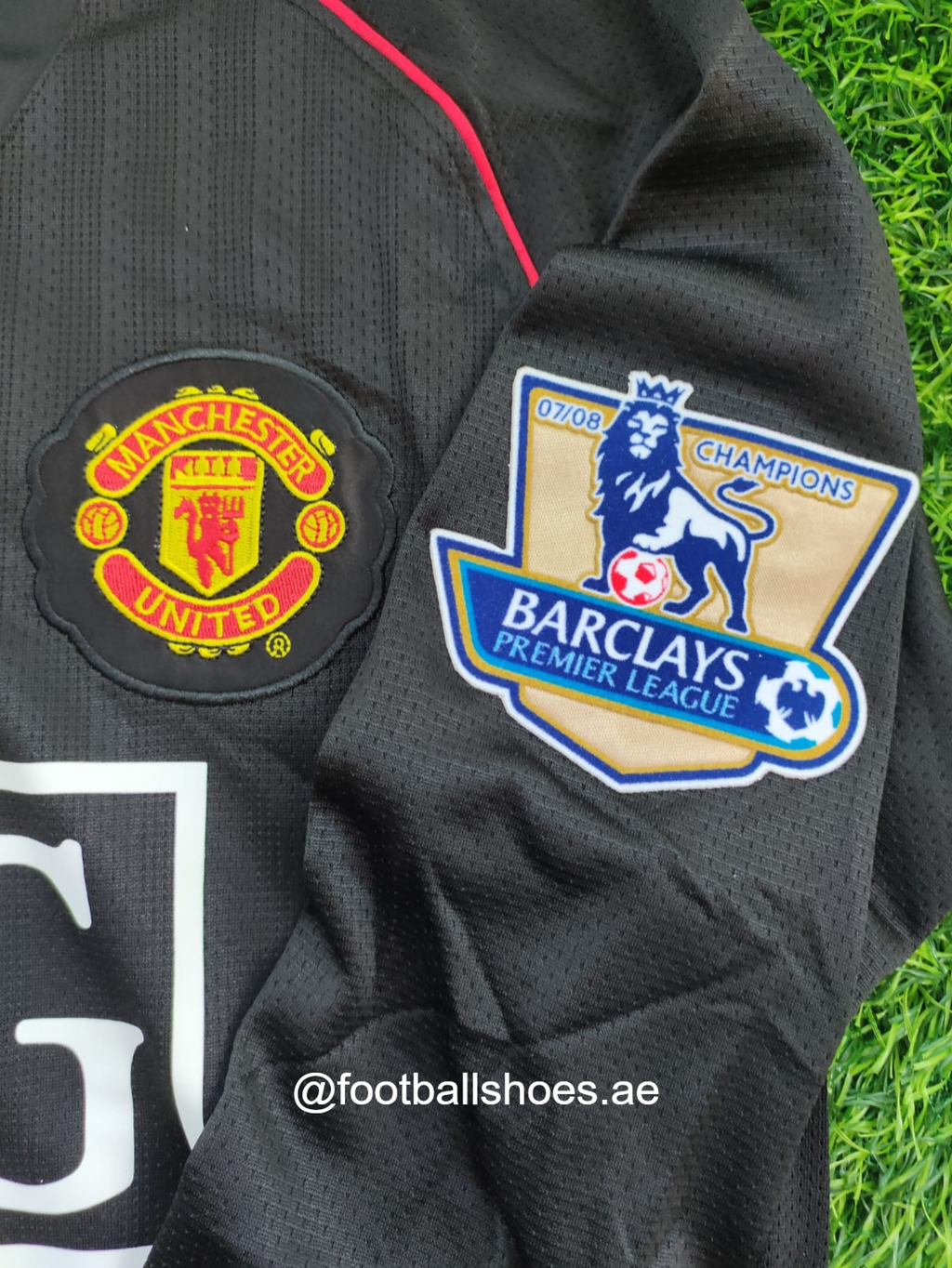 Ronaldo Manchester United 2008 Black Adults size