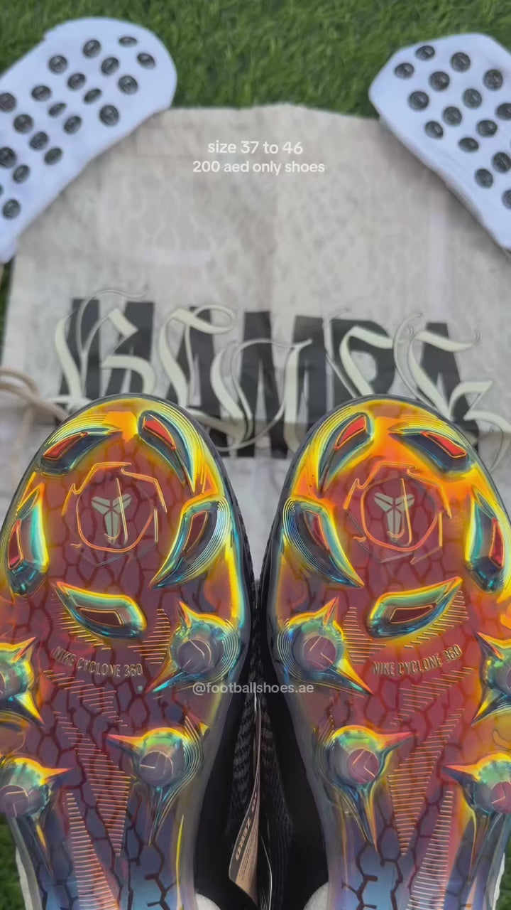 size 40 to 43, 45 Gx6 kobe mamba FG